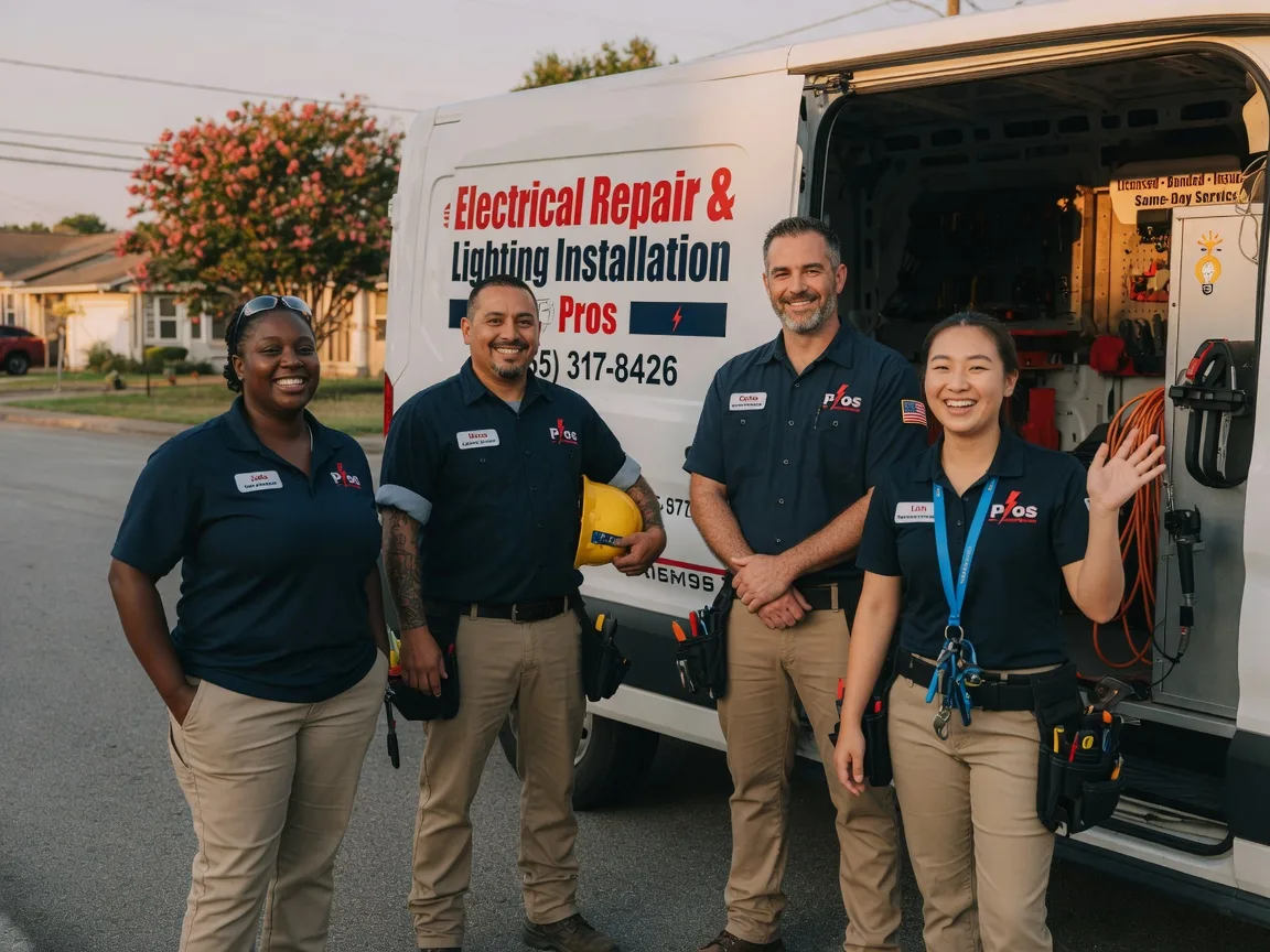 Licensed Electrician company in Milano, TX